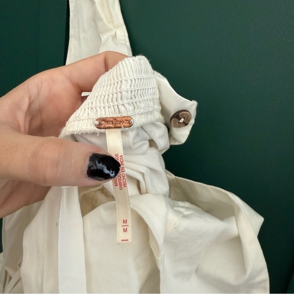 Free People Eye Catching Mini Dress in Ivory - Picture 12 of 13